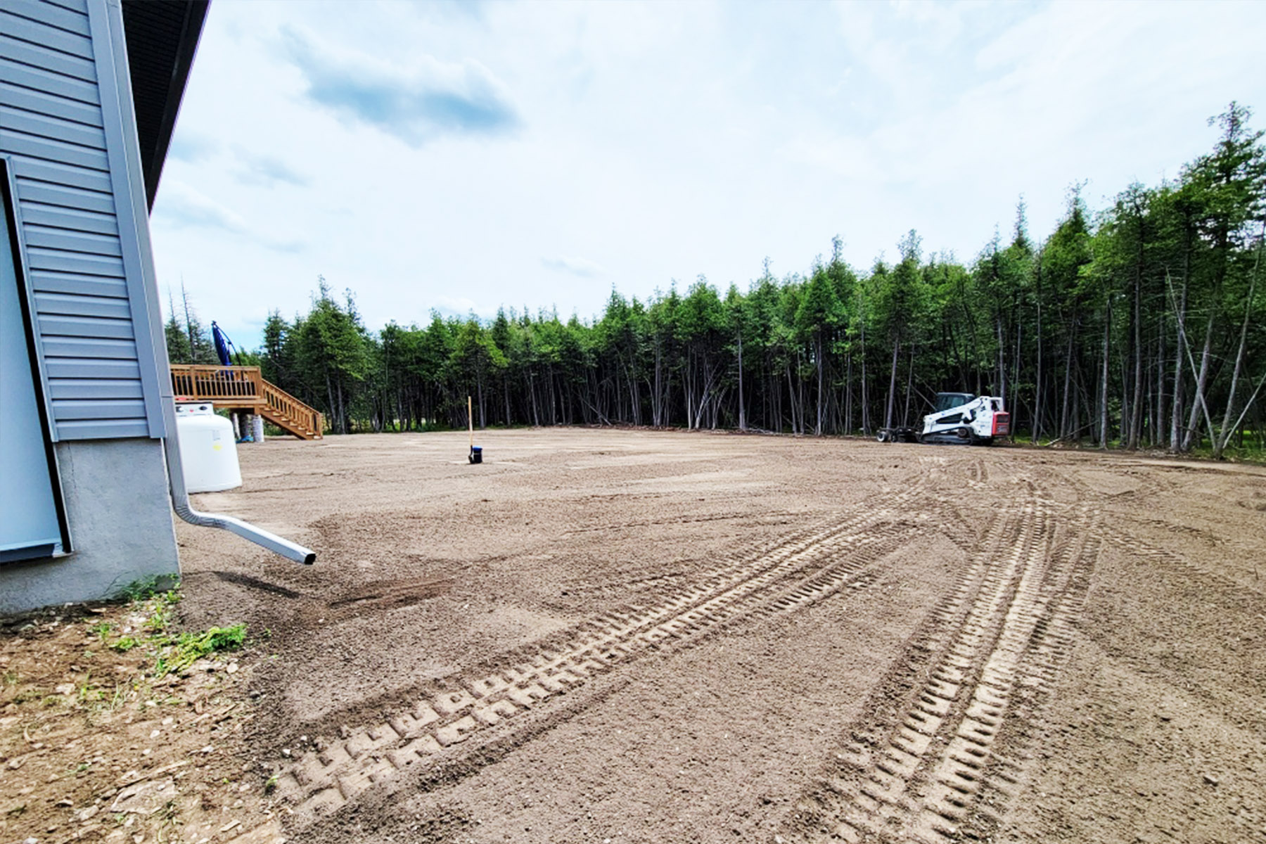 topsoil install grading 2